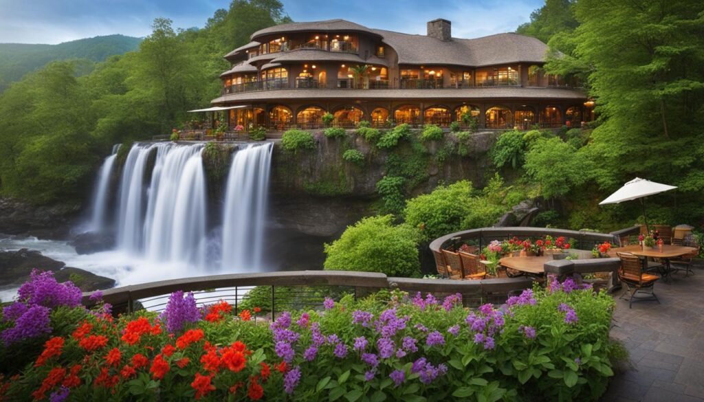 Beautiful View of Falls Overlook Café